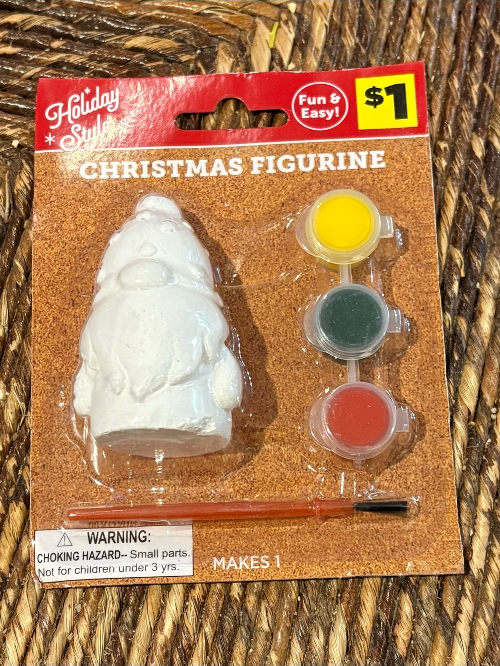 Set of Six Christmas Gnome Painting Kits